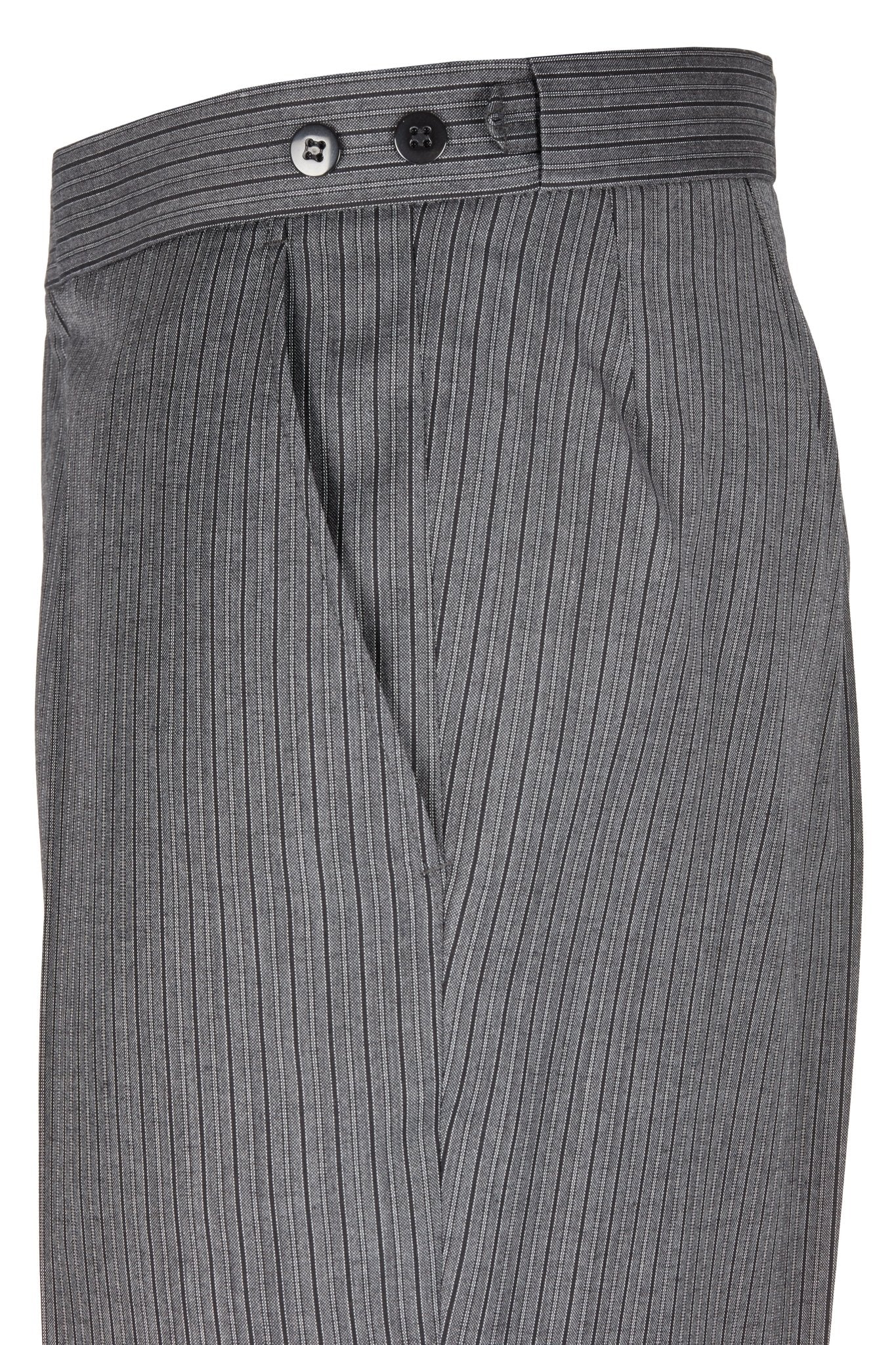 Classic formal striped trousers by Wilvorst