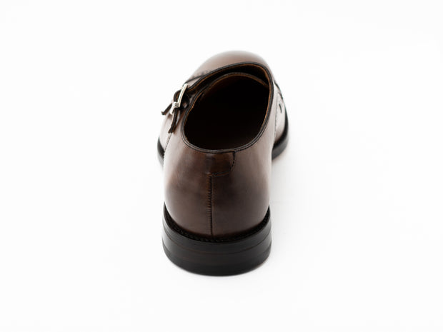 Monk in dark brown