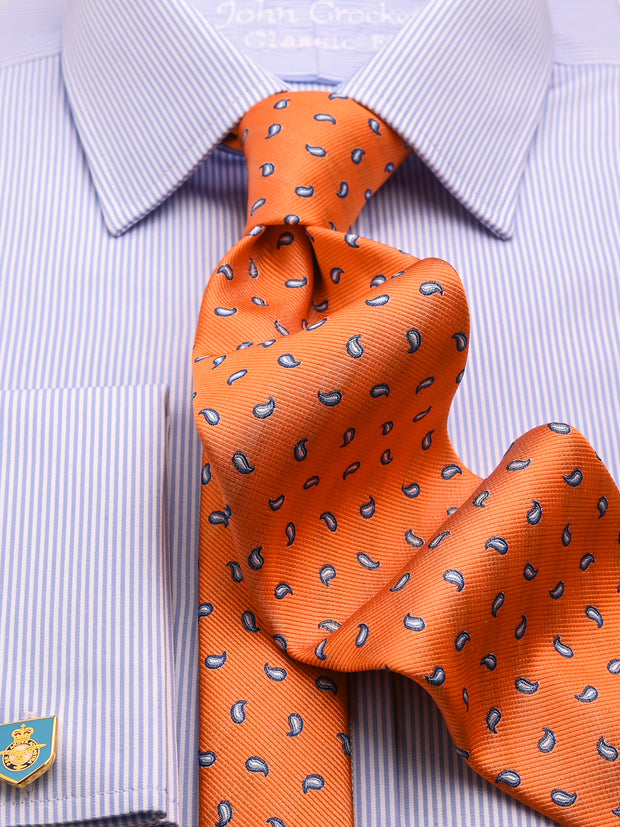 Bow tie with Paisley  orange