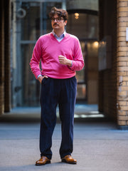 Corduroy trousers Brisbane Moss, Colour: Dark Navy
