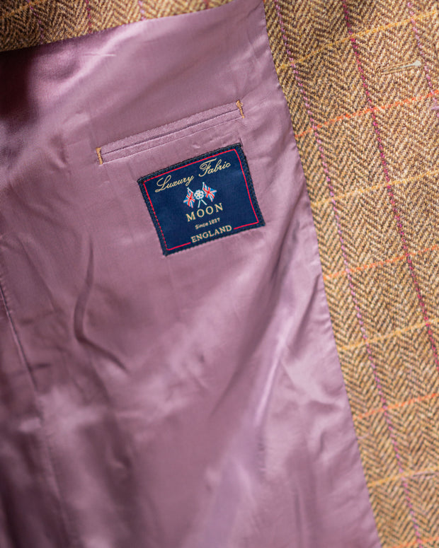 Classic Covert Coat from Moon Tweed