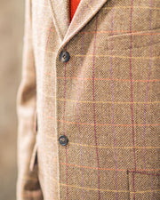 Classic Covert Coat from Moon Tweed