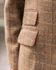 Classic Covert Coat from Moon Tweed