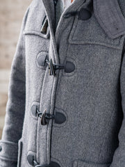 Classic Men's Dufflecoat midgrey