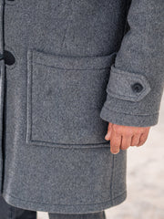 Classic Men's Dufflecoat midgrey