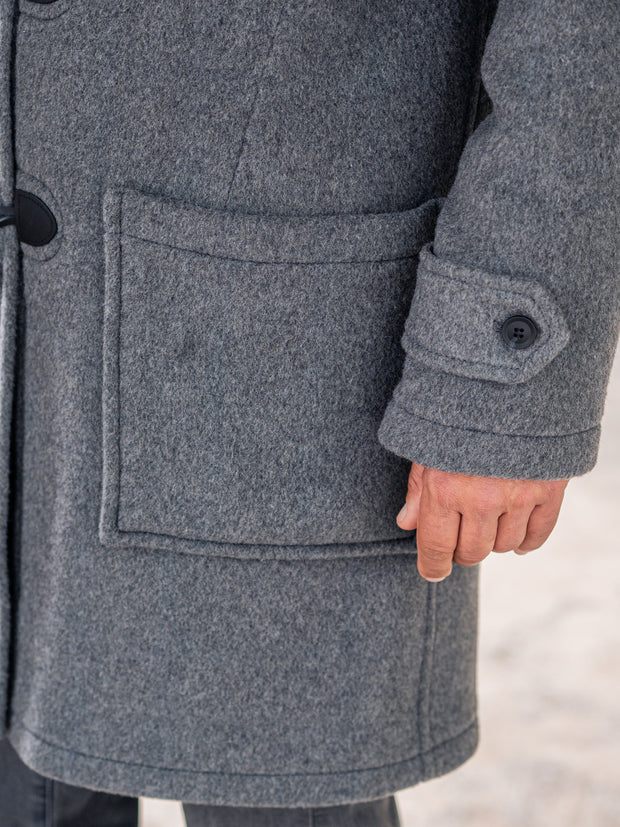 Classic Men's Dufflecoat midgrey
