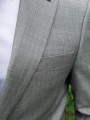 Classic suit with 3-button jacket in light grey