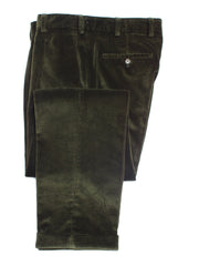 Corduroy trousers Brisbane Moss, Colour: Dark Olive