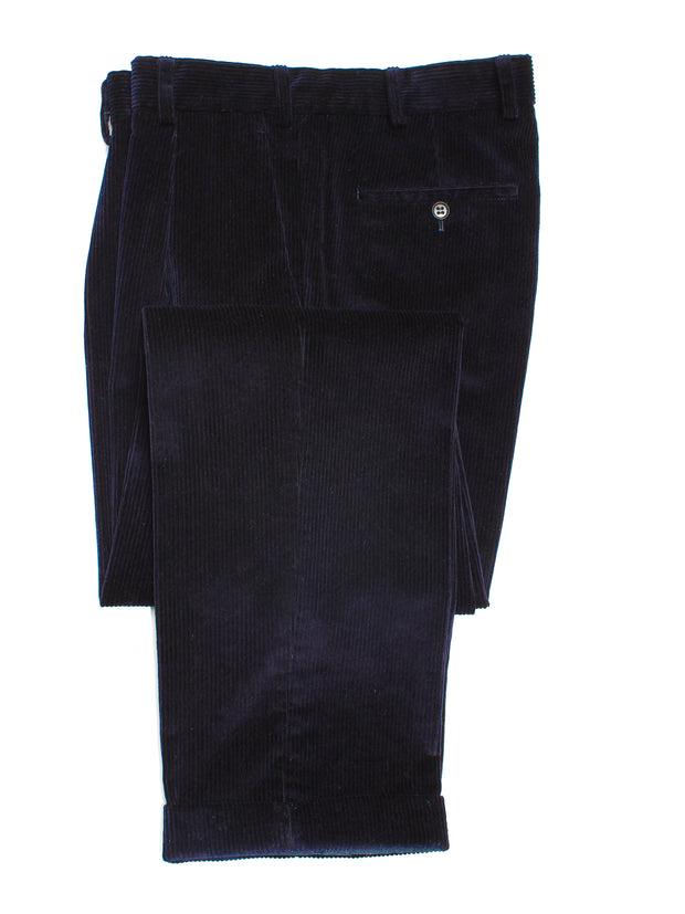 Corduroy trousers Brisbane Moss, Colour: Dark Navy