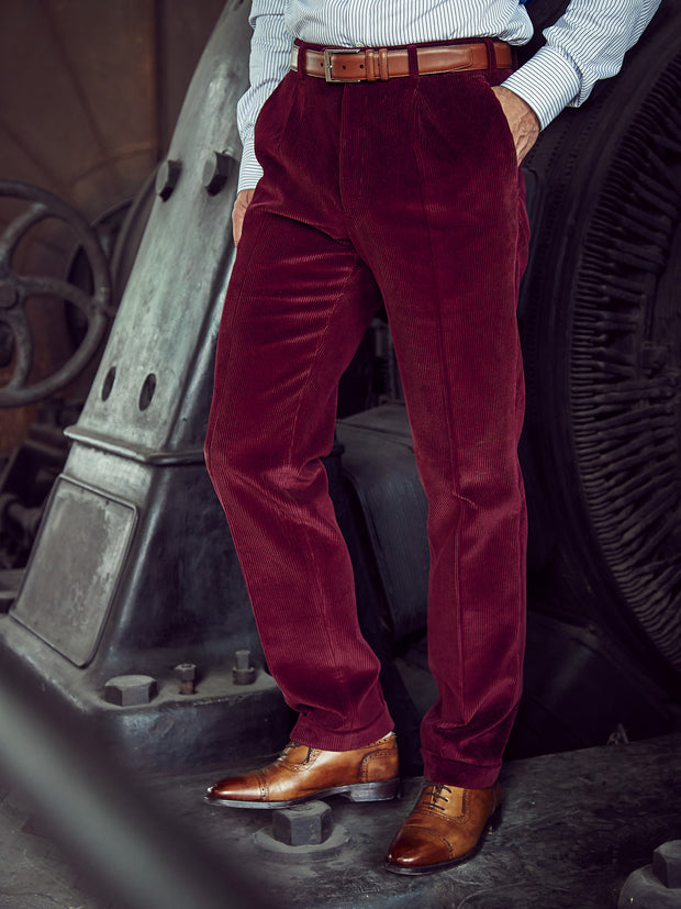 Shop HOP Baby Burgundy Corduroy Trousers Online  Westside