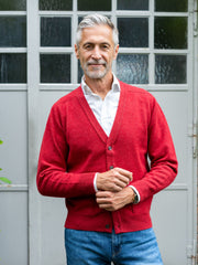 Lambswool cardigan (size 44-52)