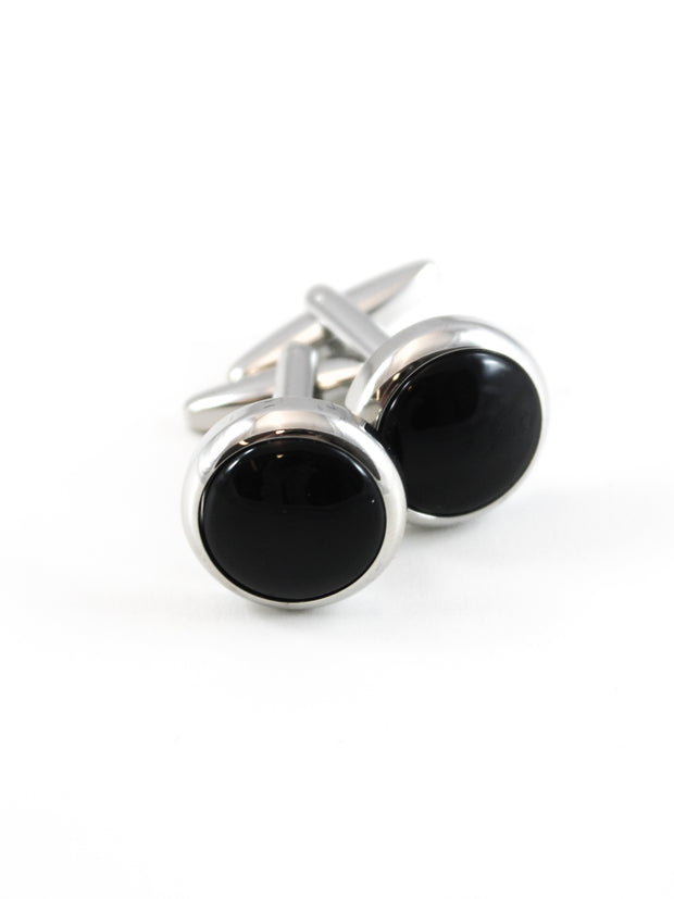 Cufflinks: Black Onyx