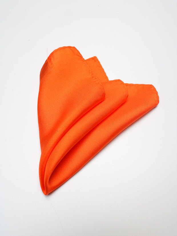 Pocket square in orange