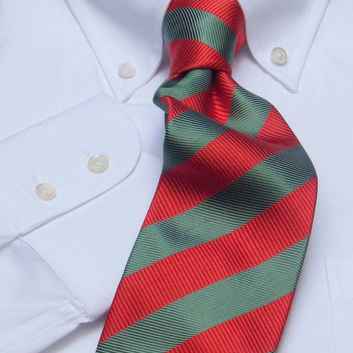 Classic Shirt with Button Down Collar white