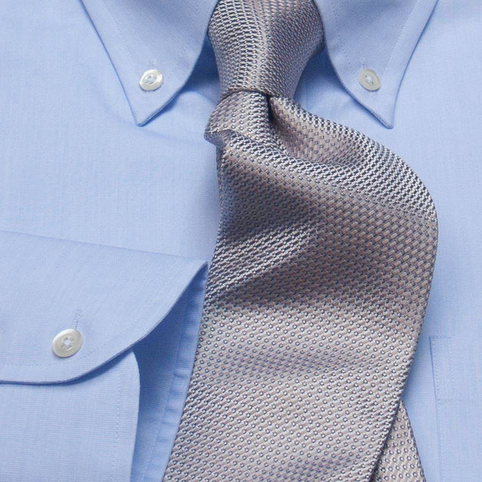 Classic Shirt with Button Down Collar blue