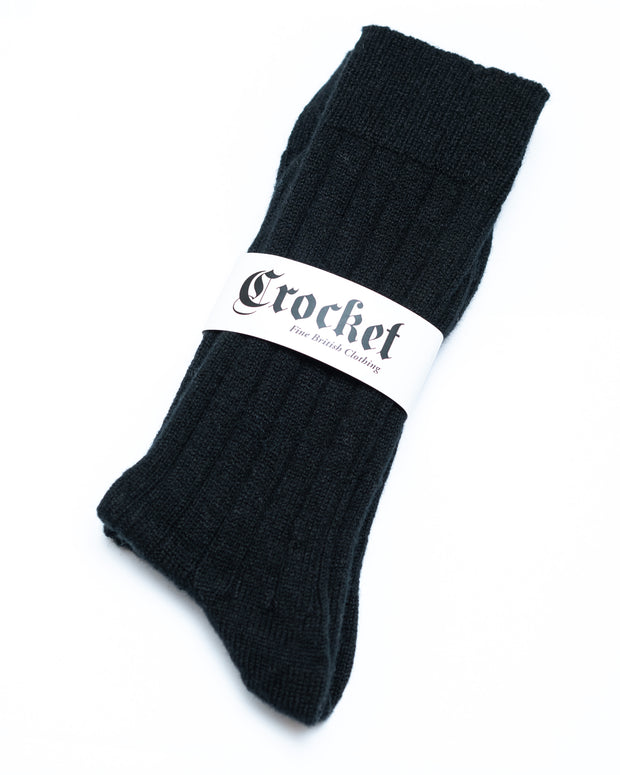 Cashmere Socks in black