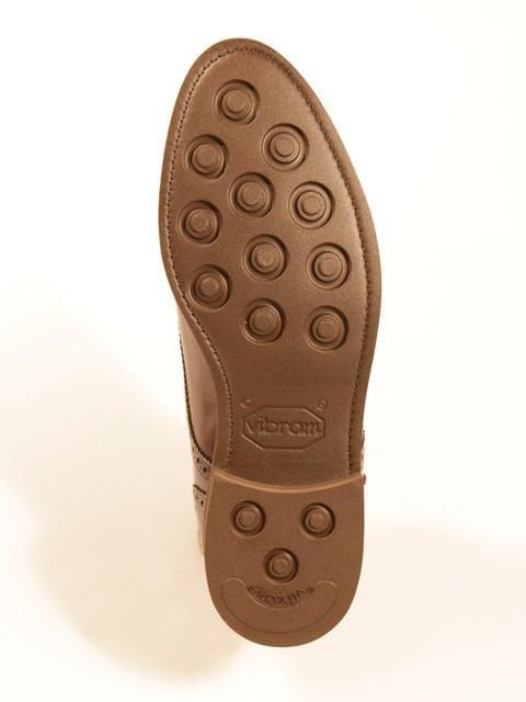 Schuhe: Boots in braun mit Vibram Sohle | John Crocket – Fine British Clothing